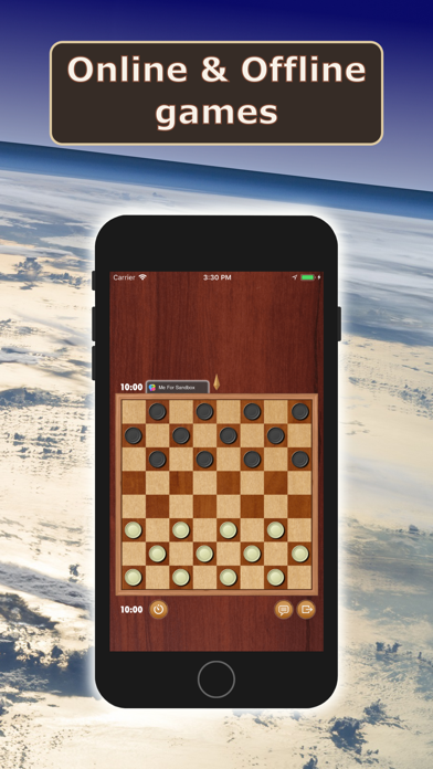 Checkers game Screenshot