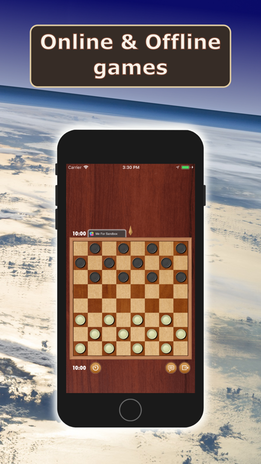 #5. Checkers game (macOS) By: Itchigoo