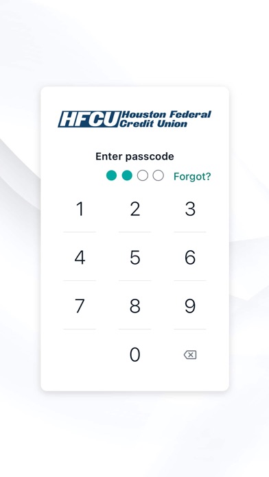 Houston FCU Screenshot