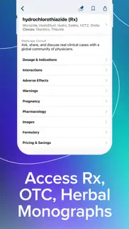 medscape iphone screenshot 2