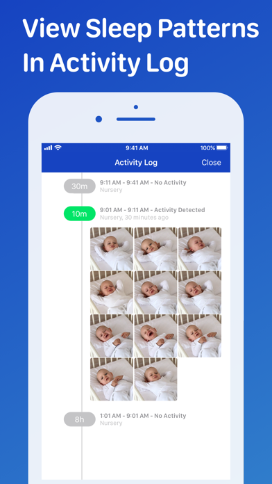 Cloud Baby Monitor Screenshot