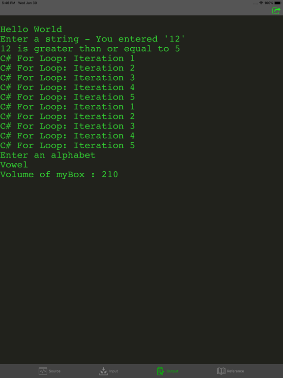 Screenshot #5 pour C# Programming Compiler