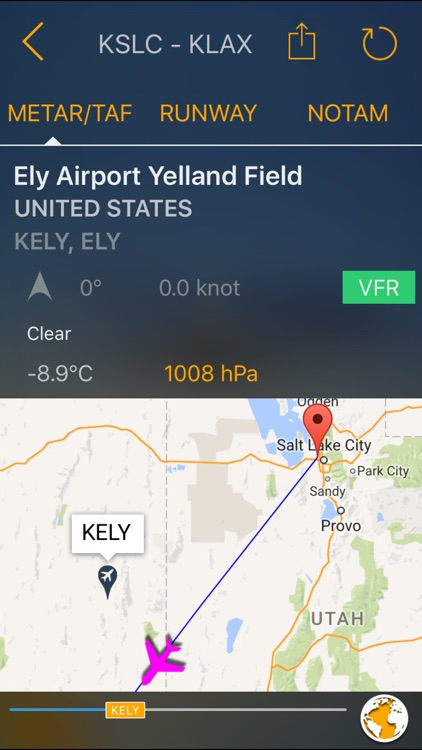 Aviation Weather Route Planner