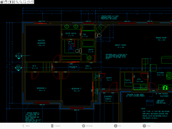 DXF Simple Viewer iPad app afbeelding 8