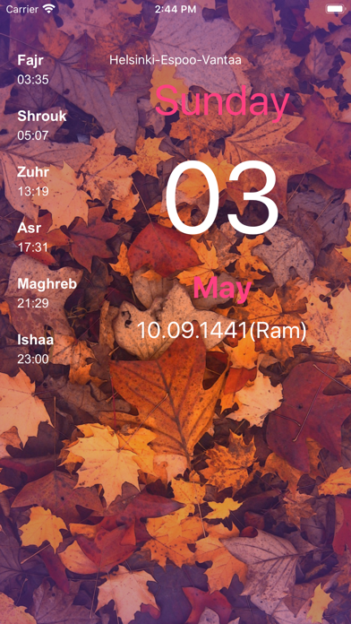 Roselam - Accurate Prayer time Screenshot
