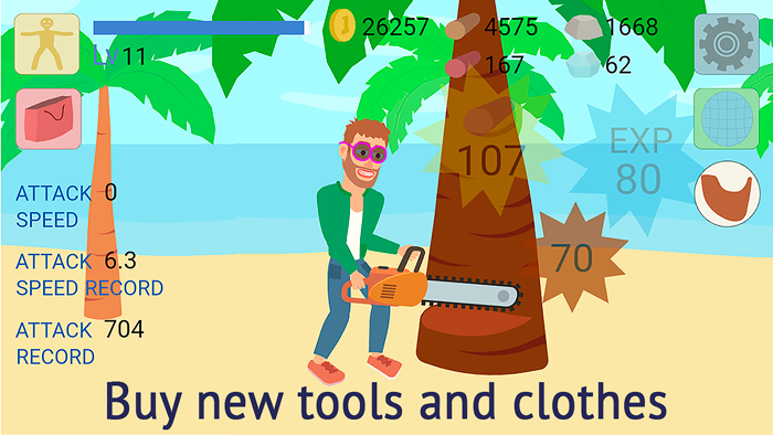 Mining Clicker Axe and Hammer