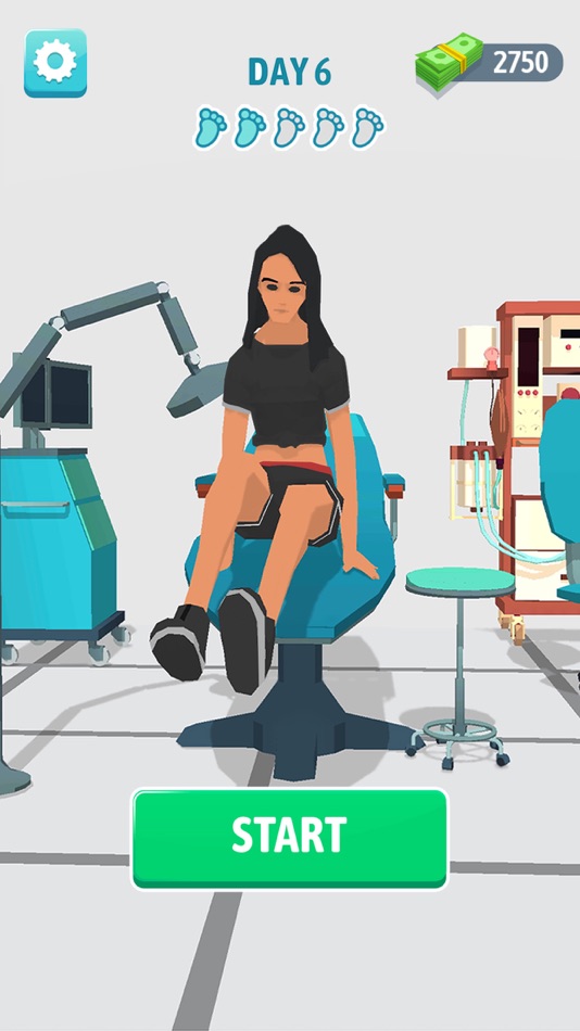 #1. Foot Clinic - ASMR Feet Care (iOS) โดย: Coco Play
