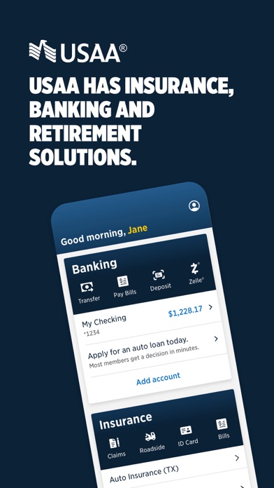 USAA Mobile Screenshot