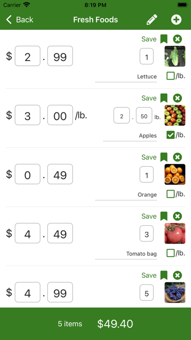 Price It Screenshot