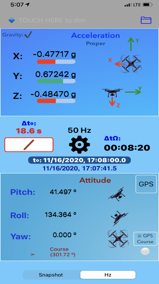 #2. G-Field Recorder (iOS) 来自: Stratos Perception, LLC