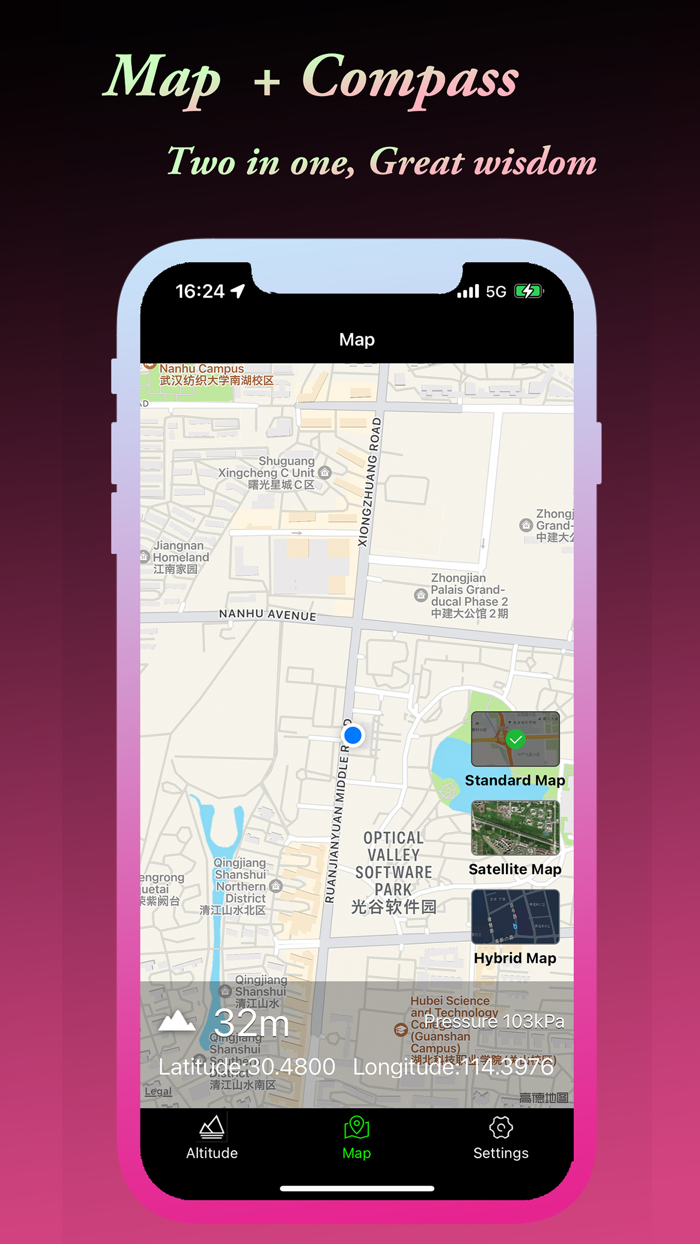 Altimeter PRO with Compass