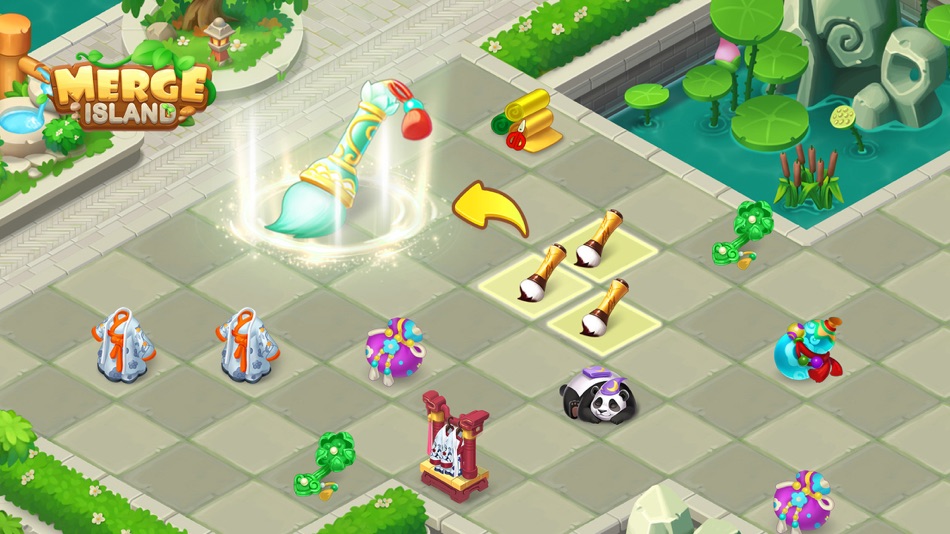 #4. Merge Island : Match 3 Puzzle (iOS) 由: 乐堂动漫信息技术有限公司
