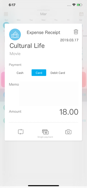 ‎WeSave - Бюджет, екранна снимка за проследяване на пари