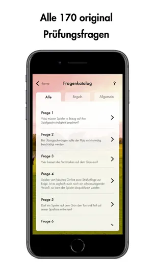 Screenshot von DGV-Platzreife auf dem iPhone 2