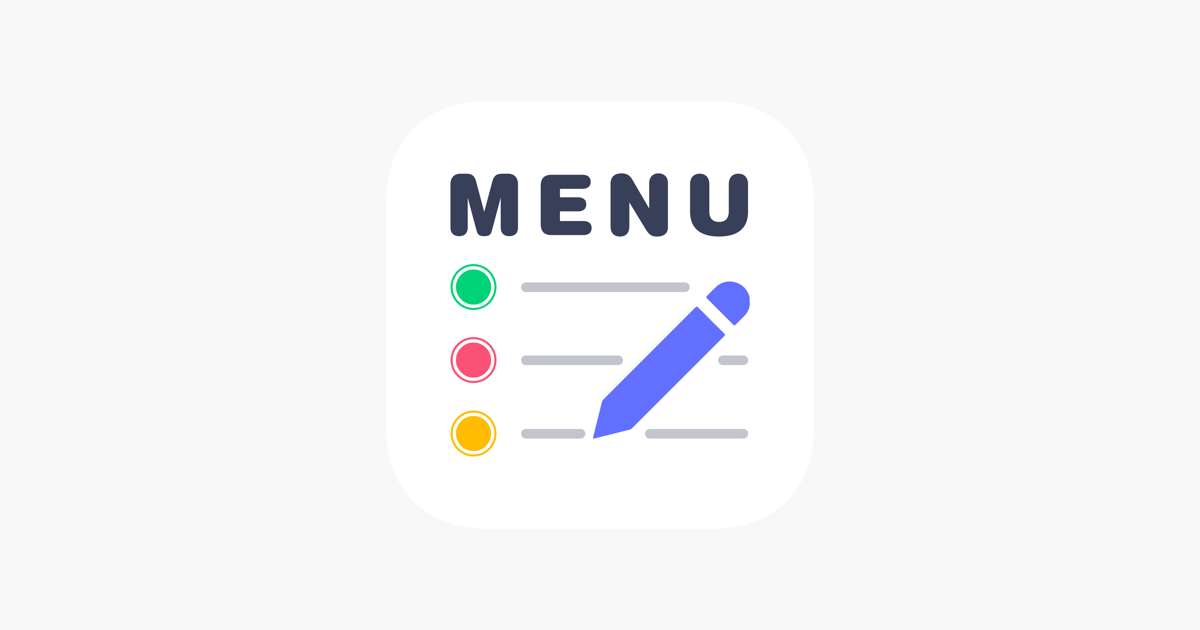 Menu Maker: Design Templates on the App Store