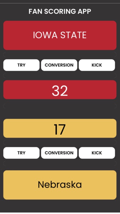 Iowa State Rugby Fan App Screenshot