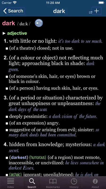 Oxford Dictionary of English. screenshot 6 of 6