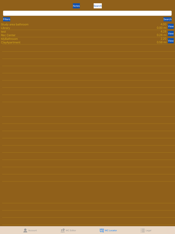 PubWC - Review & Locator App iPad screenshot 5 - Travel app