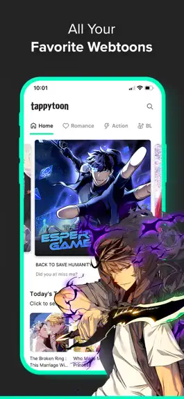 Game screenshot Tappytoon Comics & Novels apk