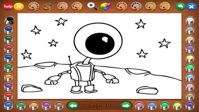 Coloring Robots Screenshot