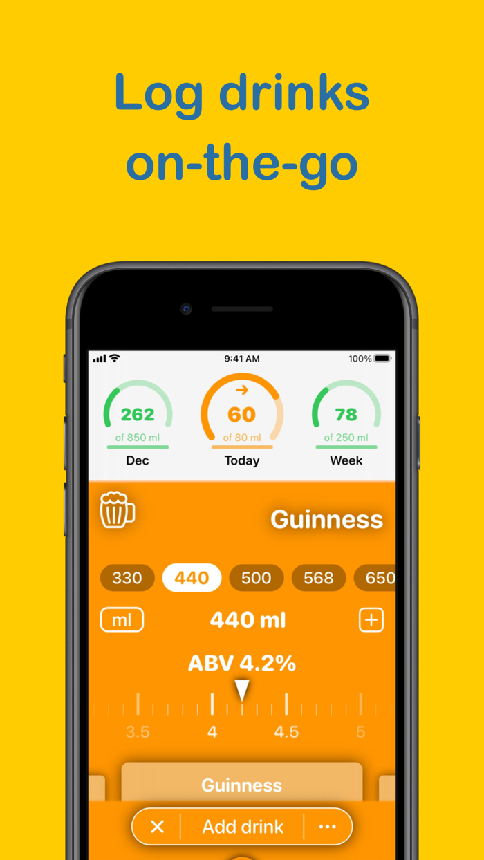 Drinkology - Alcohol Tracker
