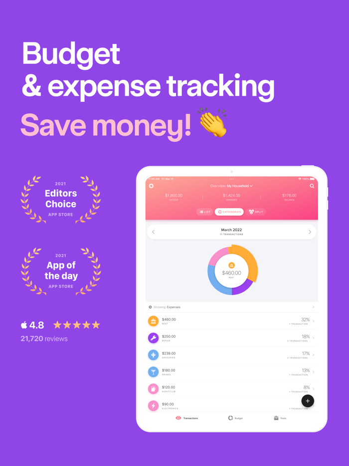 Buddy Budget and Expense App