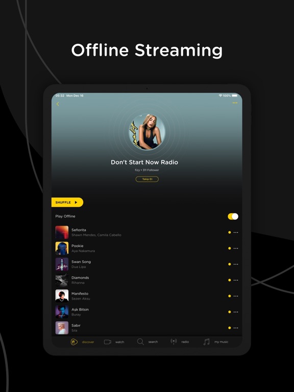 Screenshot #5 pour fizy – Music & Podcast