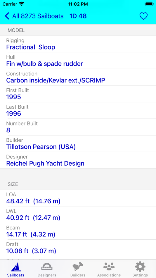 #3. SailboatData (iOS) Podle: VMG Media, LLC