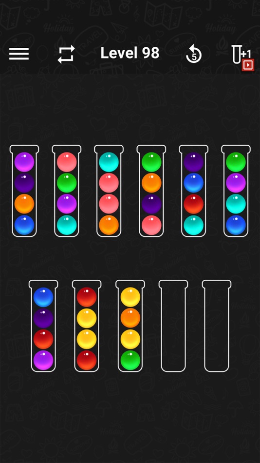 #1. Ball Sort Color Water Puzzle (iOS) Podle: IEC GLOBAL PTY LTD
