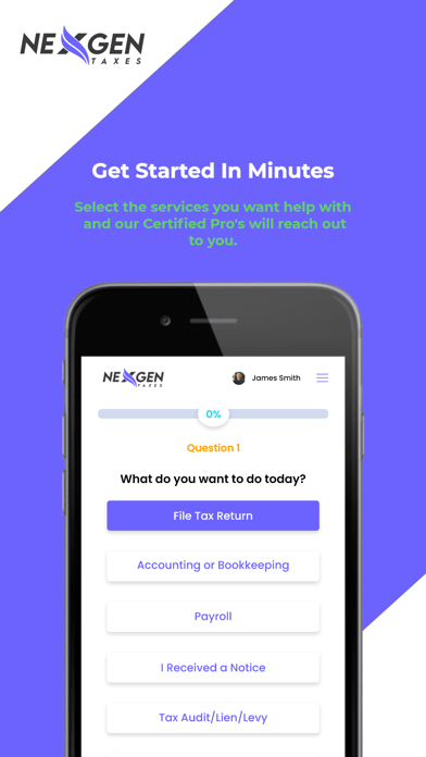 NexGen Taxes Screenshot
