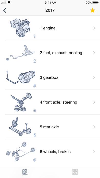 Car parts for Seat diagrams Screenshot