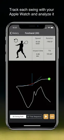Game screenshot TennisKeeper: Swings & Scores apk