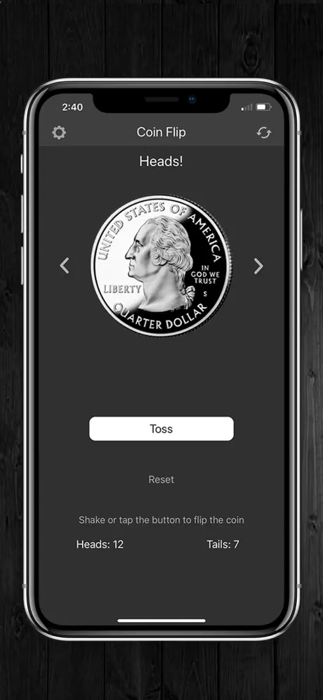 Coin Flip-Simple coin toss sim