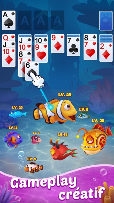 Screenshot #2 pour Solitaire Aquarium