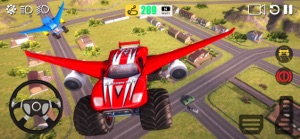 Real Flying Truck Simulator 3D screenshot #1 for iPhone