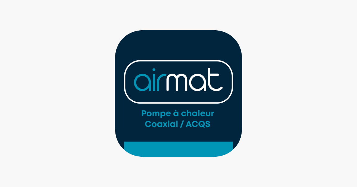 AIRMAT - POMPE A CHALEUR dans l'App Store