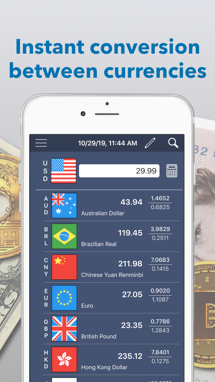 Currency exchange converter