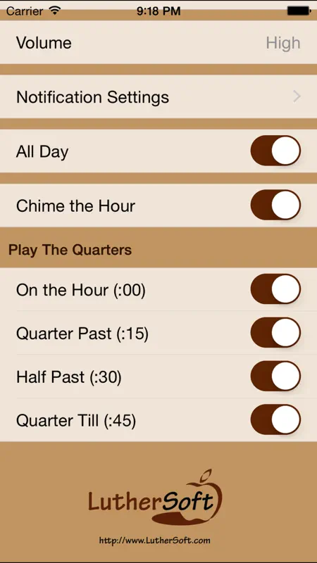 Westminster Chimes Full screenshot 2 of 4