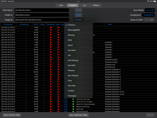 Screenshot #6 pour Sync Folders Pro