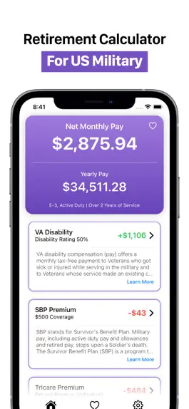Game screenshot Military Retirement Pay mod apk