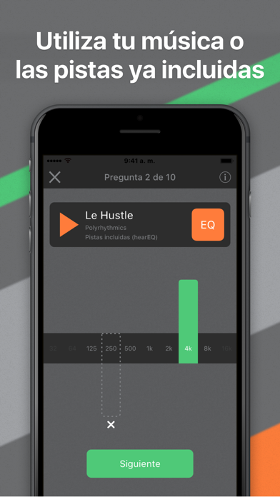 hearEQ: Entreno auditivo de EQ screenshot 4