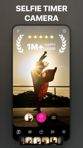 Game screenshot Selfie Camera Timer - LensPal mod apk
