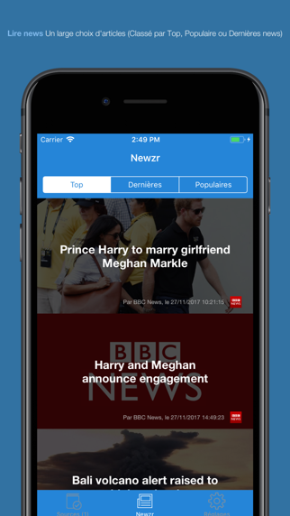Screenshot #3 pour Newzr