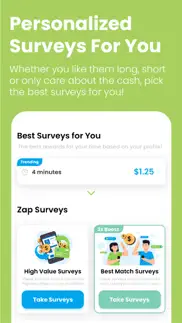 zap surveys - earn easy money iphone screenshot 3