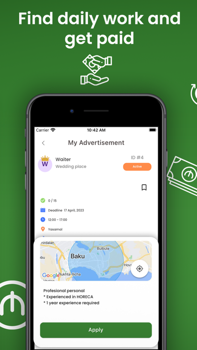 Rayza: Find job & daily jobs Screenshot
