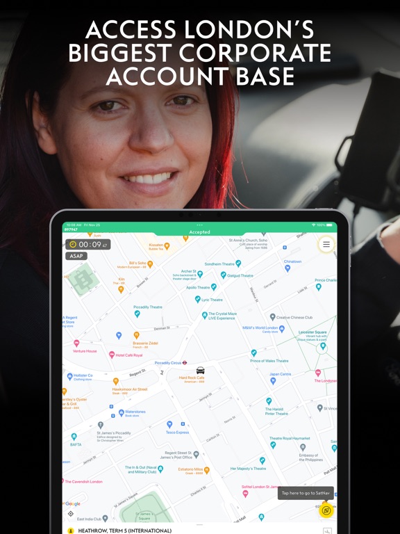 Screenshot #5 pour Addison Lee Driver
