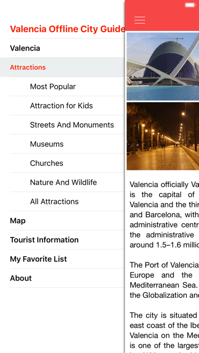 Screenshot #2 pour Valencia Offline City Guide