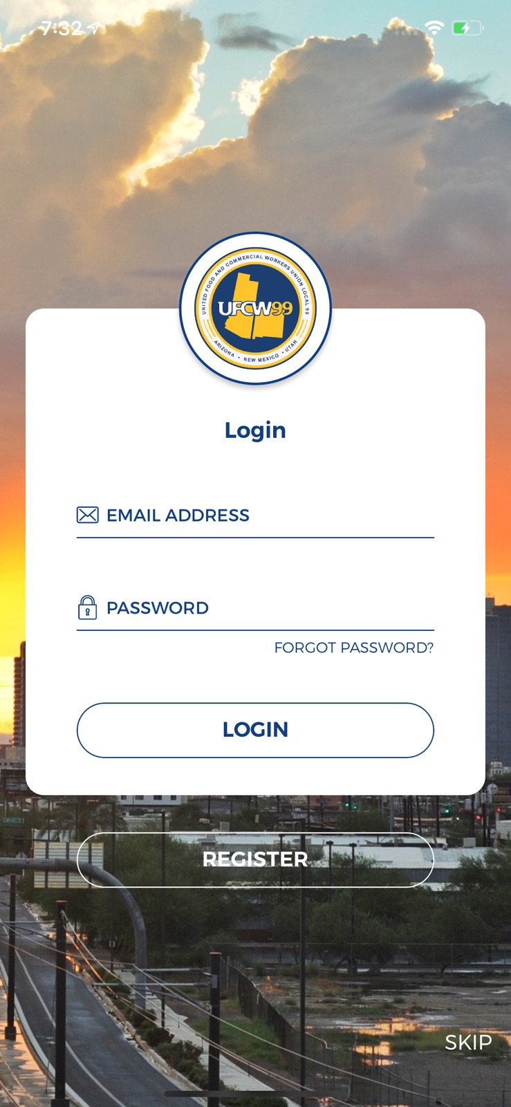 UFCW Local 99 iphone screenshot 2