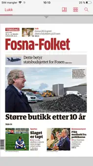 Fosna-Folket eAvis iphone bilder 0