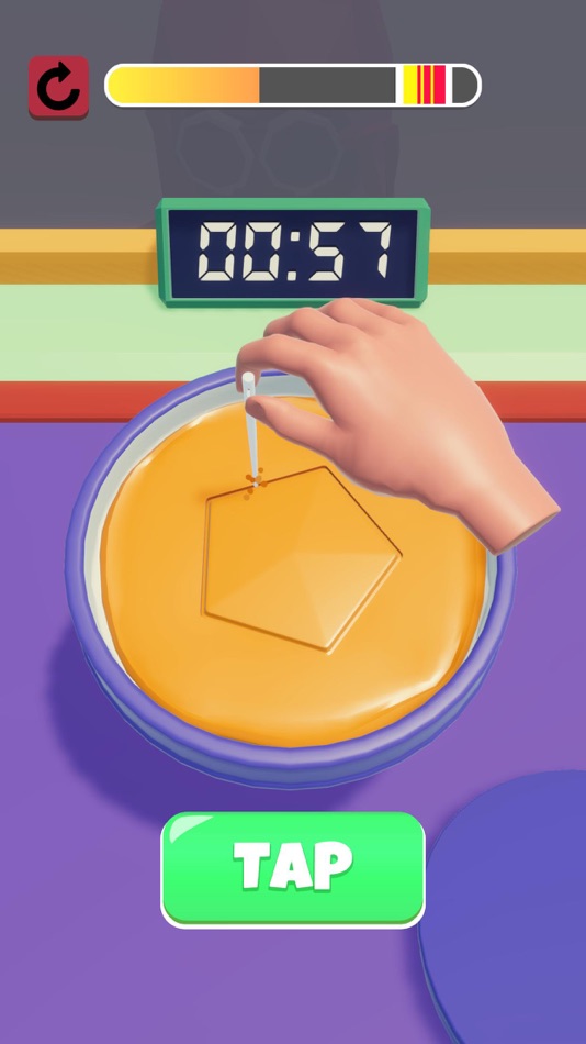#2. Dalgona Candy Challenge (iOS) 由: Rocinante Games Yazilim Ve Pazarlama Anonim Sirketi